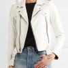 Rockford Women's White Leather Motorcycle Jacket Rockford Women's White Leather Motorcycle Jacket