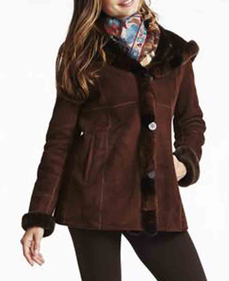 suede shearling jacket