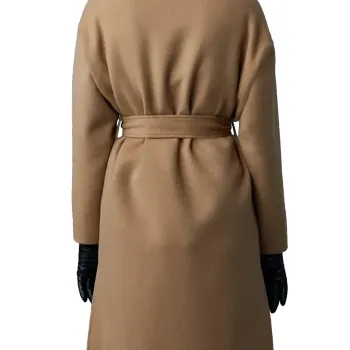 Women’s Thalia Brown Wool Coat