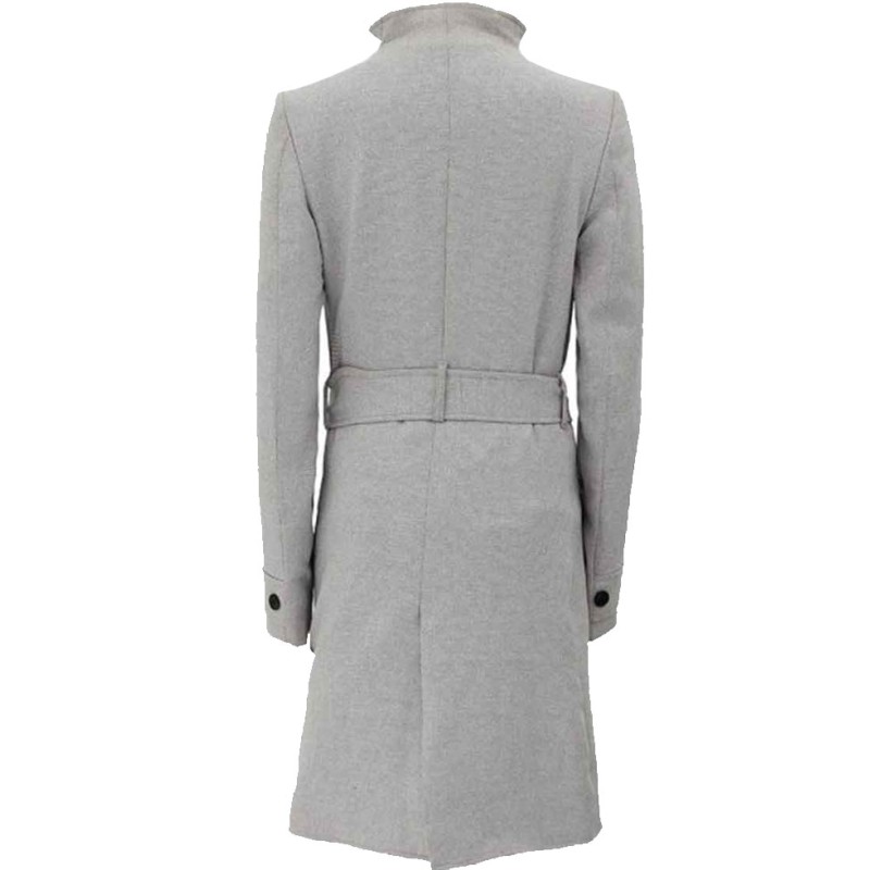 Women's Designer Grey Belted Coat Women's Designer Grey Belted Coat