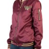 Women's Wonder Woman Bomber Red Jacket Women's Wonder Woman Bomber Red Jacket
