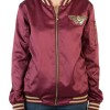 Women's Wonder Woman Bomber Red Jacket Women's Wonder Woman Bomber Red Jacket