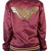 Women's Wonder Woman Bomber Red Jacket Women's Wonder Woman Bomber Red Jacket