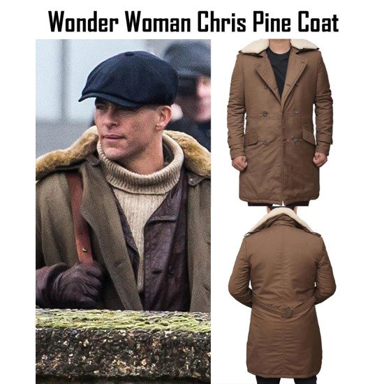 Wonder Woman Chris Pine Coat