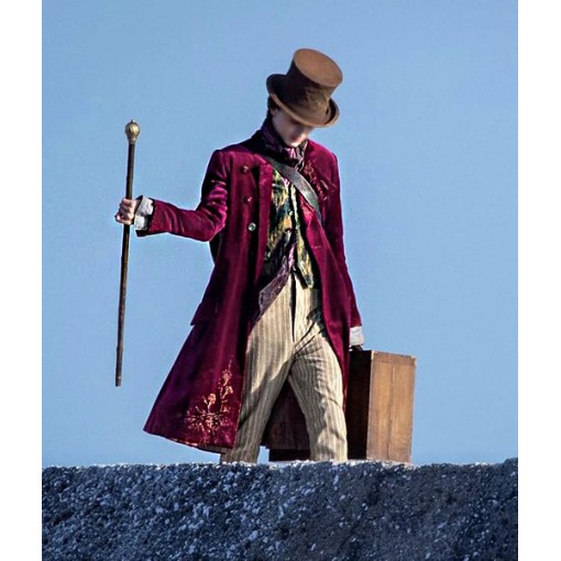 Wonka 2023 Willy Wonka Coat