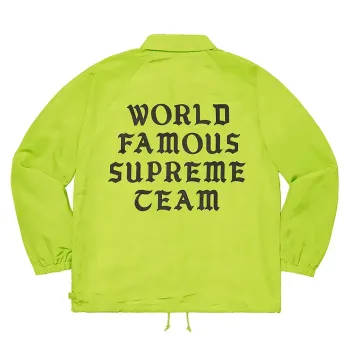 World Famous Supreme Team Green Bomber Jacket