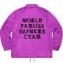 World Famous Supreme Team Purple Bomber Jacket