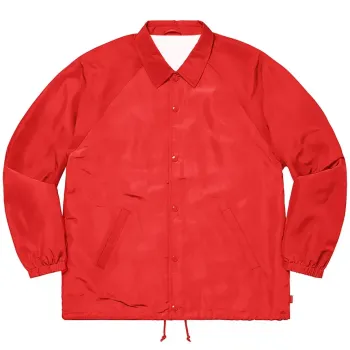 World Famous Supreme Team Red Bomber Jacket