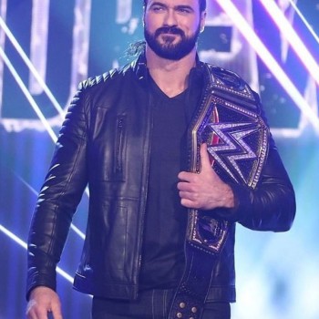 WWE Drew Mcintyre Padded Leather Jacket