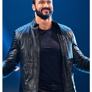 WWE Drew Mcintyre Padded Leather Jacket