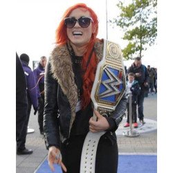 WWE Becky Lynch Shearling Leather Jacket