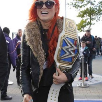 WWE Becky Lynch Shearling Leather Jacket