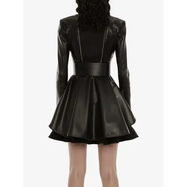 WWE Raw 2022 Elizabeth Copeland Peplum Black Jacket WWE Raw 2022 Elizabeth Copeland Peplum Black Jacket