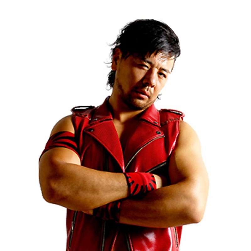 Shinsuke Nakamura Red Leather Vest Shinsuke Nakamura Red Leather Vest