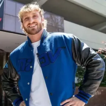 WWE Smackdown 2022 Logan Paul Varsity Jacket