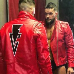 WWE Wrestler Finn Balor Red Jacket