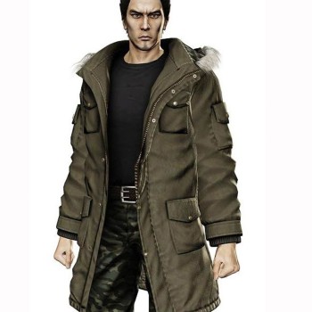 Yakuza 5 Taiga Saejima Green Coat
