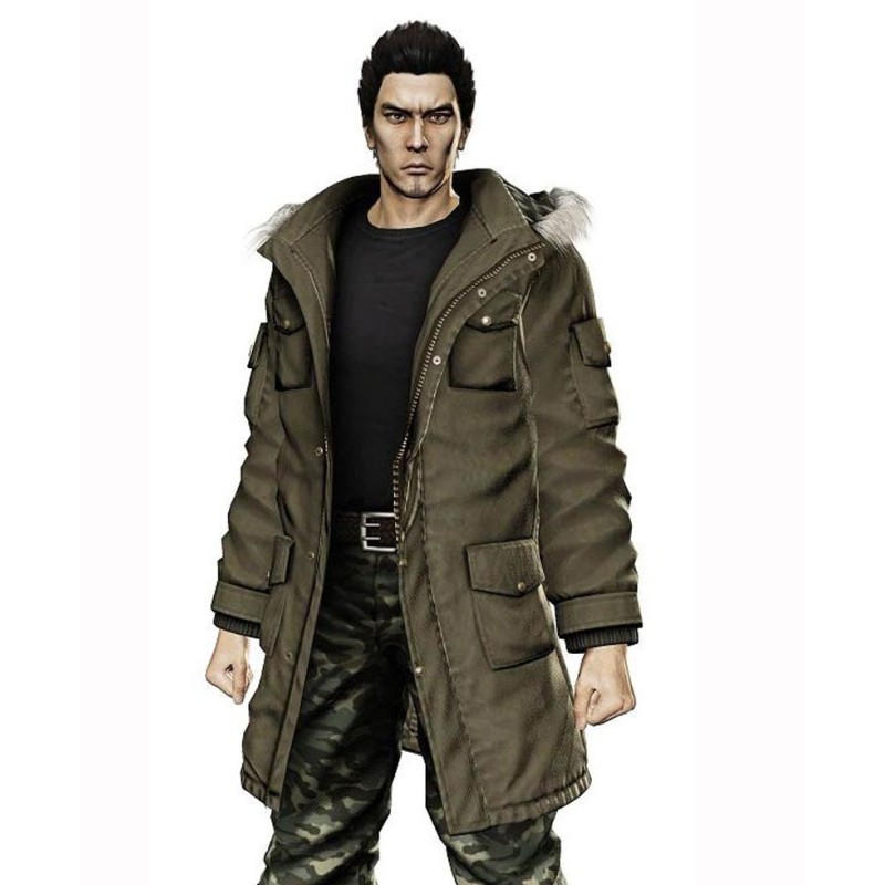 Yakuza 5 Taiga Saejima Green Coat Yakuza 5 Taiga Saejima Green Coat