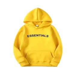Yellow Essentials Hoodie