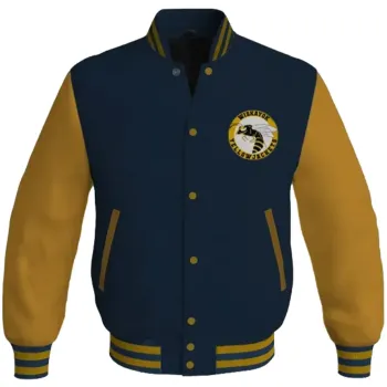 Yellowjackets Ella Purnell Blue Bomber Jacket