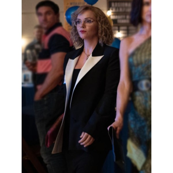 YellowJackets Misty Black and White Blazer YellowJackets Misty Black and White Blazer