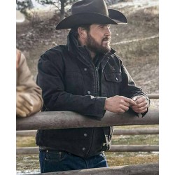 Yellowstone Cole Hauser Black Jacket