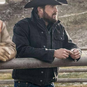 Yellowstone Cole Hauser Black Jacket
