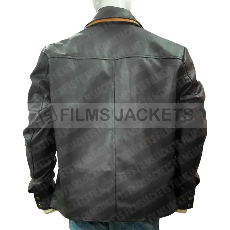 Gil Birmingham Yellowstone Brown Leather Jacket Gil Birmingham Yellowstone Brown Leather Jacket