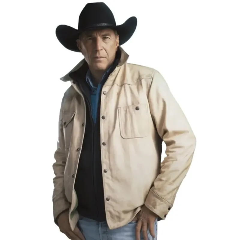 Yellowstone S05 John Dutton Cotton Jacket Yellowstone S05 John Dutton Cotton Jacket