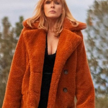 Kelly Reilly Yellowstone Season 02 Fur Coat