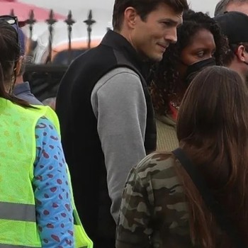 Your Place or Mine 2023 Ashton Kutcher Vest