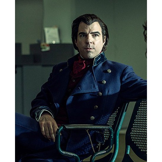 Zachary Quinto NOS4A2 Trench Coat