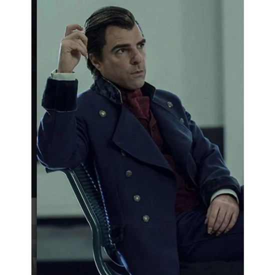 Zachary Quinto NOS4A2 Trench Coat