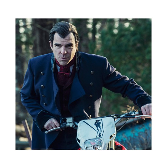 Zachary Quinto NOS4A2 Trench Coat