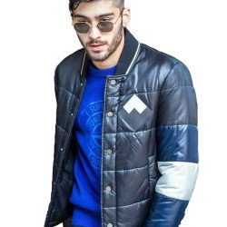 Zayn Malik Puffer Black Jacket