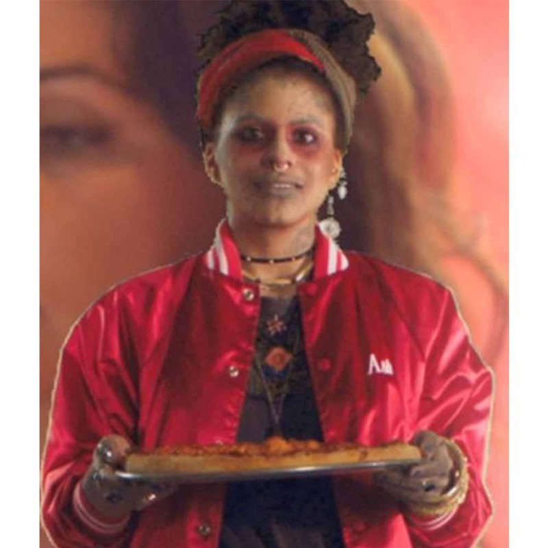 Zazie Beetz Slice Astrid Red Jacket Zazie Beetz Slice Astrid Red Jacket