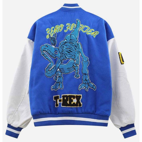 Zero Fighter T-Rex Dinosaur Skeleton Jacket - Films Jackets