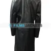 Zoe Kravitz High Fidelity Black Leather Coat