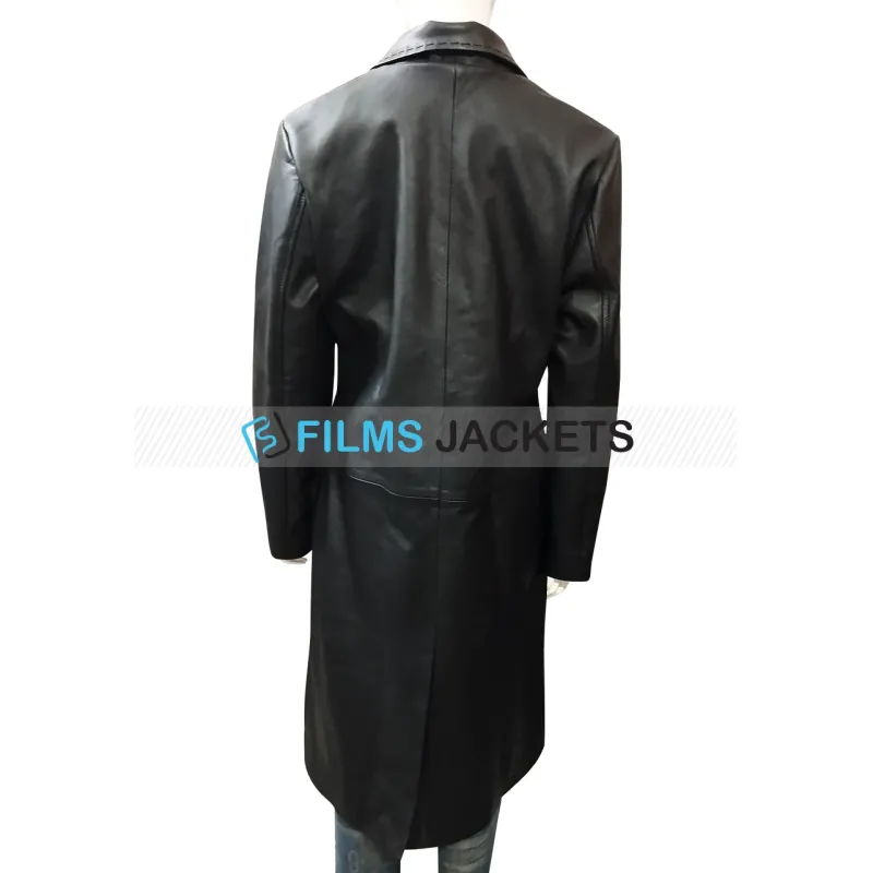 Zoe Kravitz High Fidelity Black Leather Coat Zoe Kravitz High Fidelity Black Leather Coat