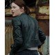 Zombieland Double Tap Emma Stone Biker Leather Jacket