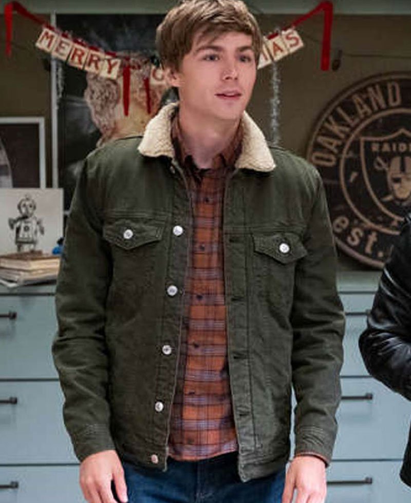 13 Reasons Why S04 Miles Heizer Jacket