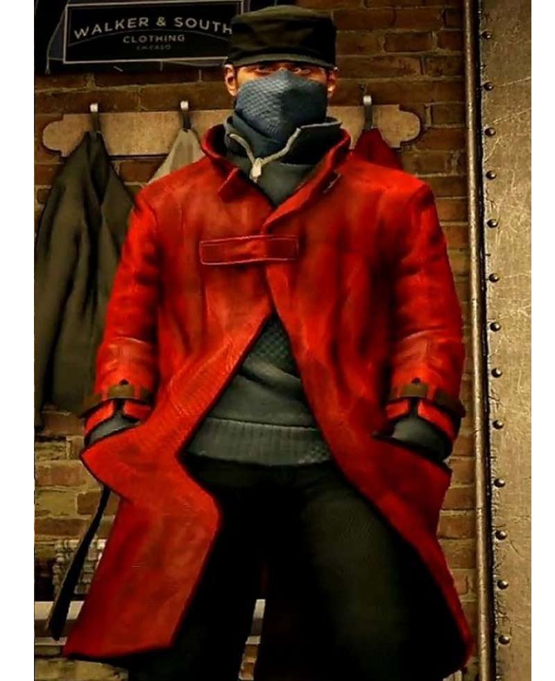 Aiden Pearce Watch Dogs Red Coat