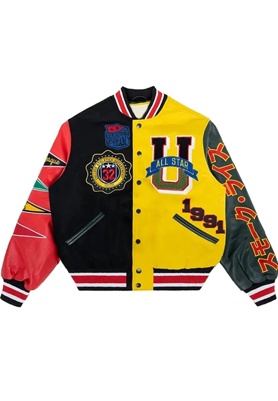 All Star Hipster Smoke Rise Varsity Jacket