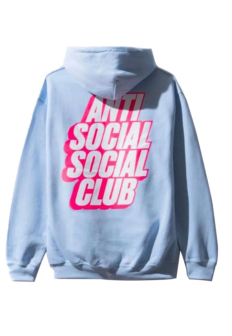 Anti Social Social Club Blue Hoodie
