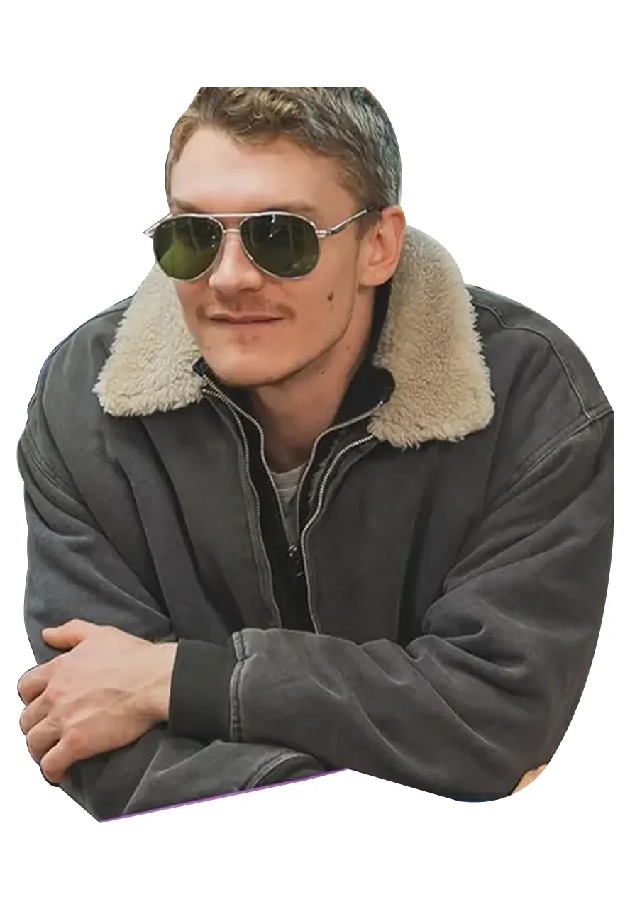 April X 2024 Connor Storrie Grey Jacket