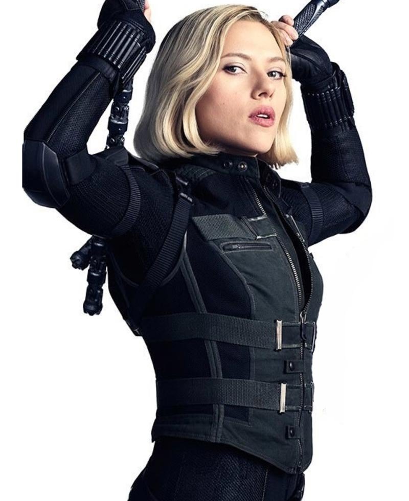 Avengers Infinity War Scarlett Johansson Jacket