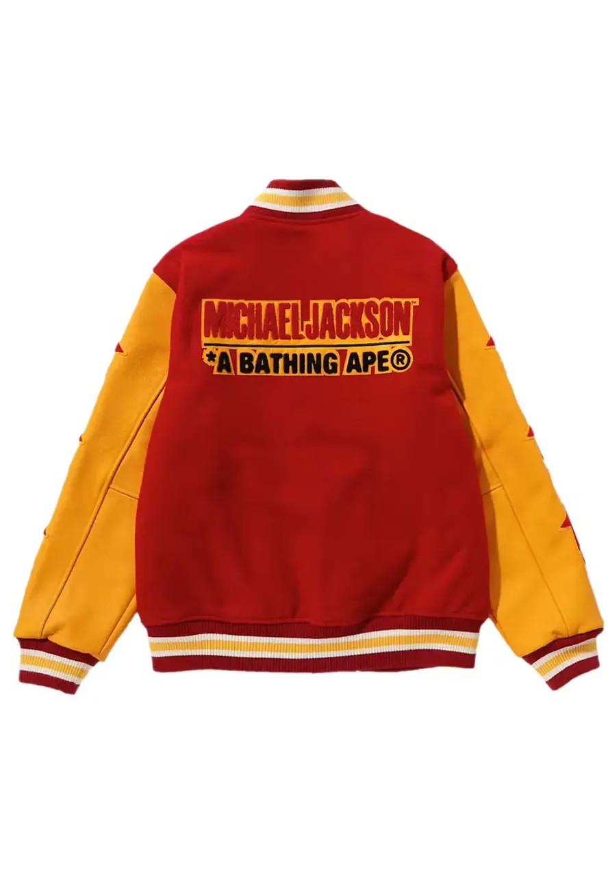 Bape Michael Jackson Varsity Jacket