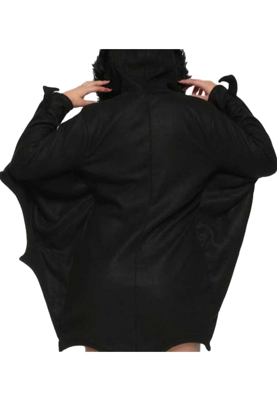 Bat Girl Halloween Hooded Jacket