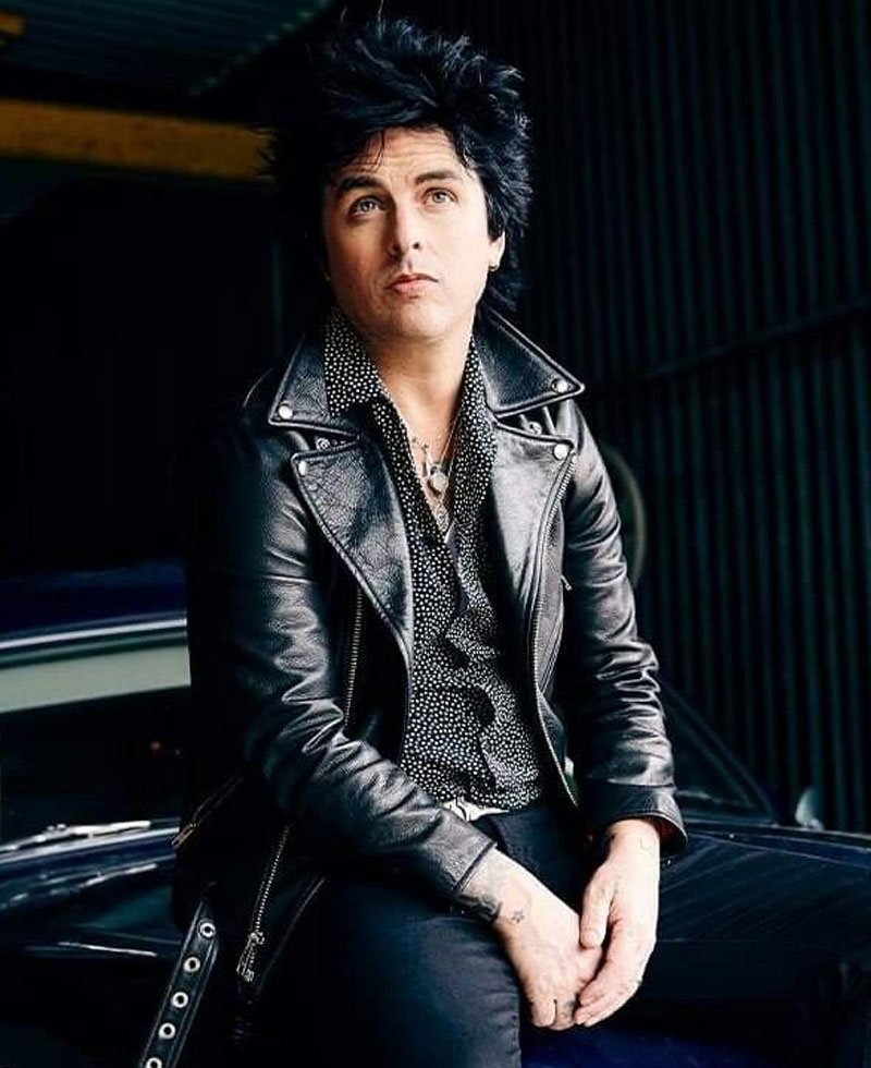 Billie Joe Armstrong Green Day Motorcycle Leather Jacket