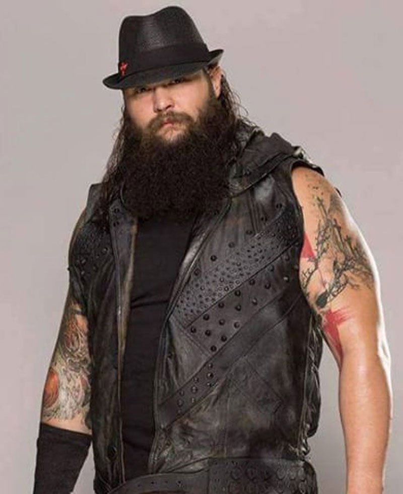Bray Wyatt Studded Leather Vest